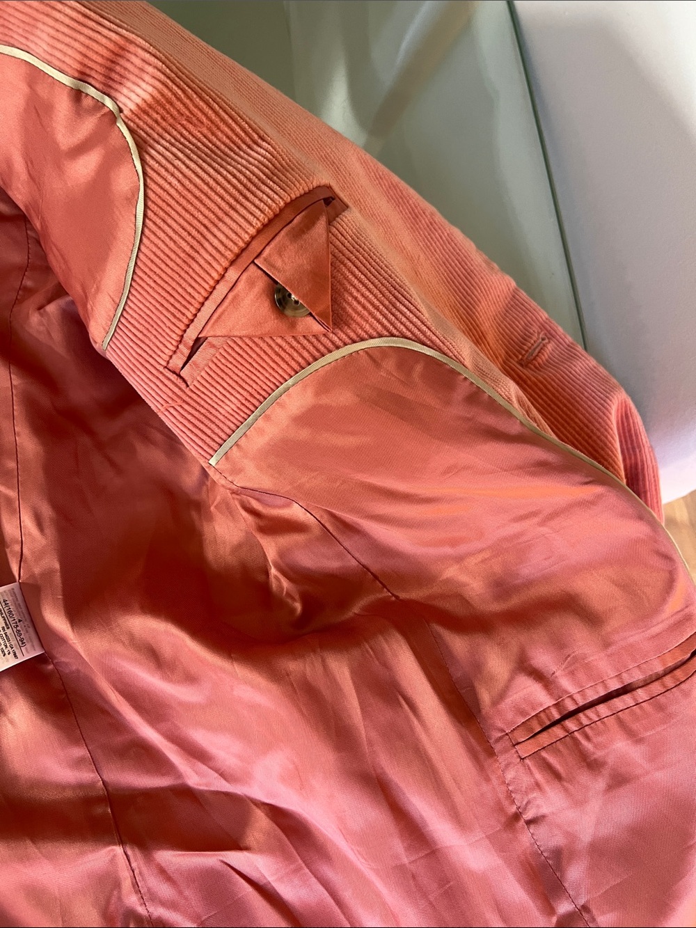 Banana Republic Corduroy Double-Breasted Blazer Jacket - Picture 7 of 9